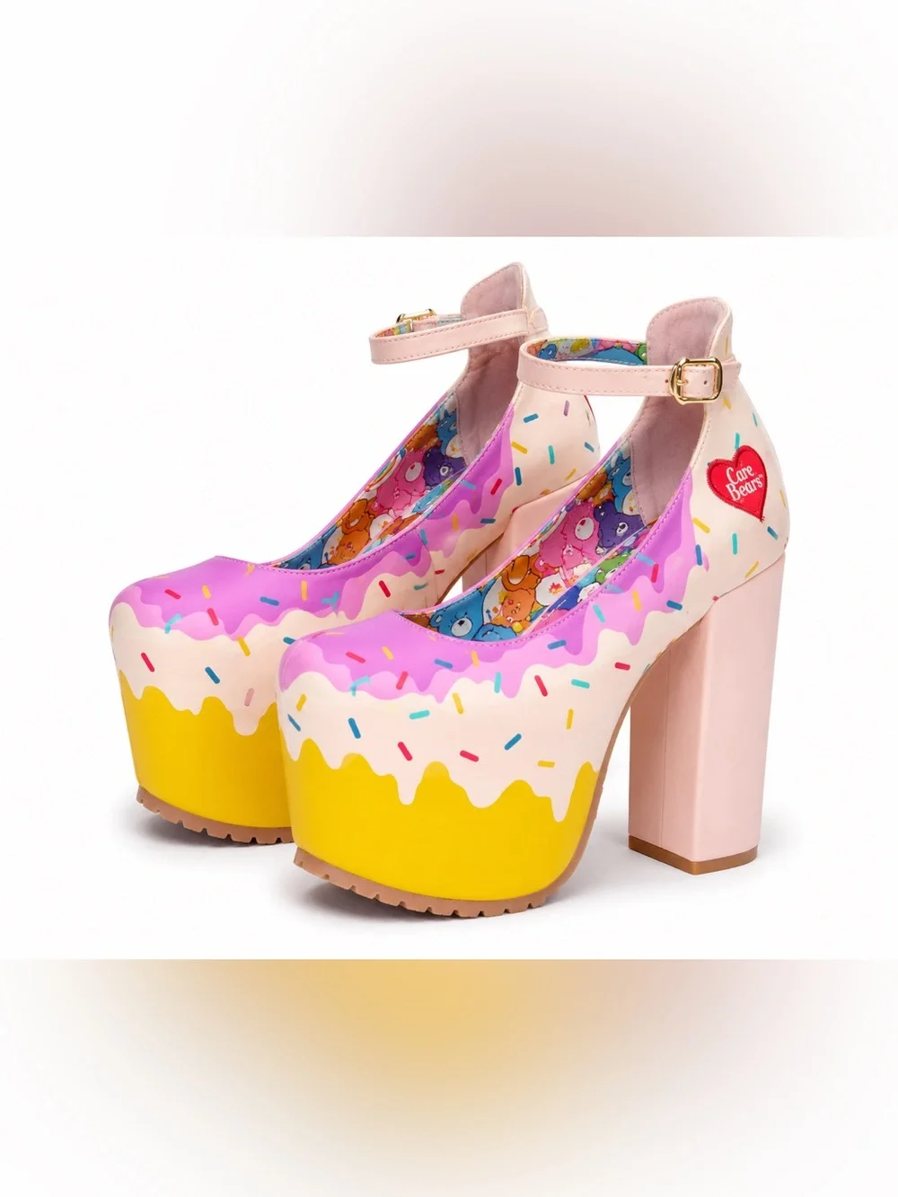 Iron Fist Care Bears Spring Fling Sprinkle Platform Mary Janes